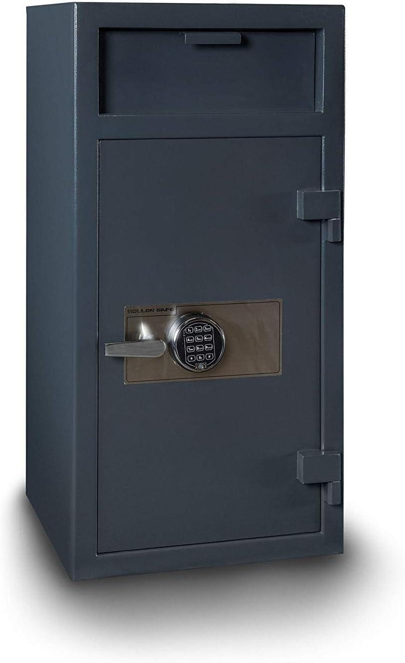 Hollon Safe Depository Safe Gray