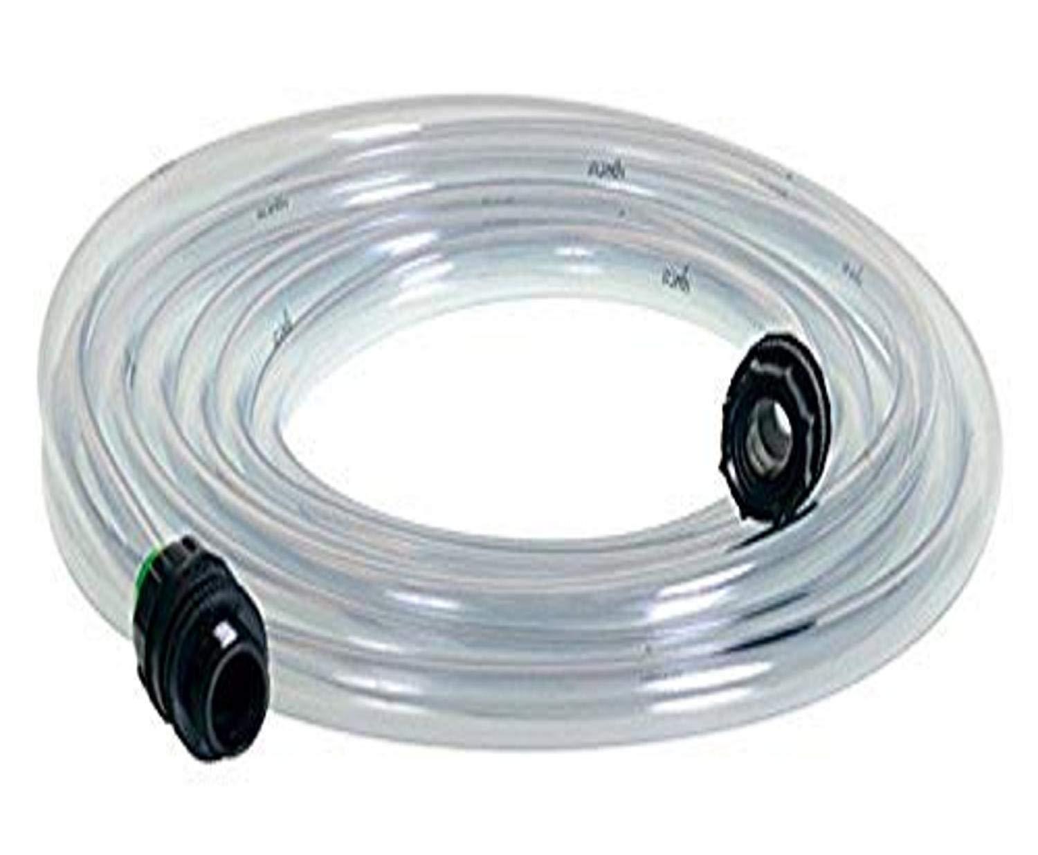 Clear 20-Foot PVC Aquarium Extension Hose