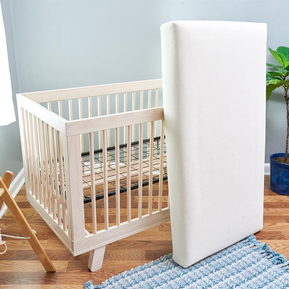 Naturepedic Organic Breathable Baby Crib Mattress 2-Stage Innerspring