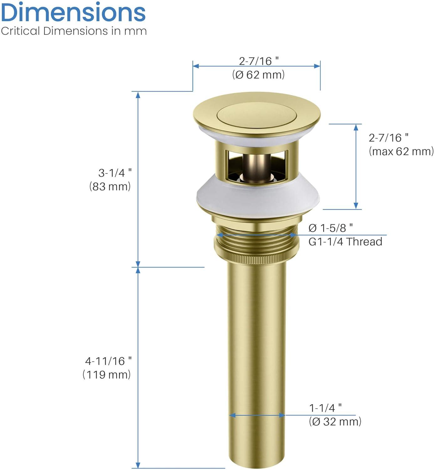 Modern Bathroom Vanity Sink Single Hole Faucet