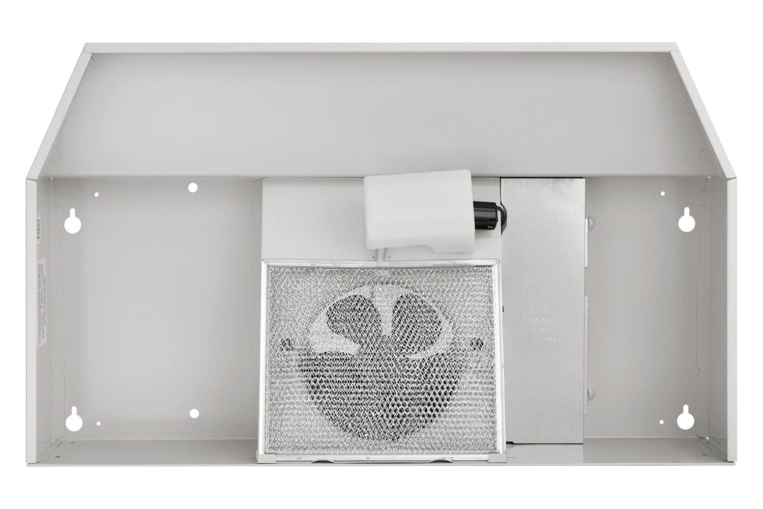 Broan NuTone 30" Stainless Steel Ductless (Non-Vented) Under Cabinet Range Hood with Charcoal Filter