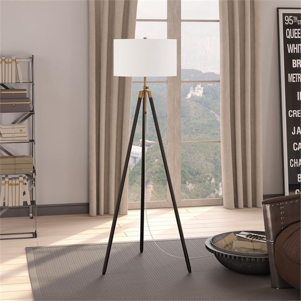 Evelyn&Zoe Minimalist Metal Floor Lamp