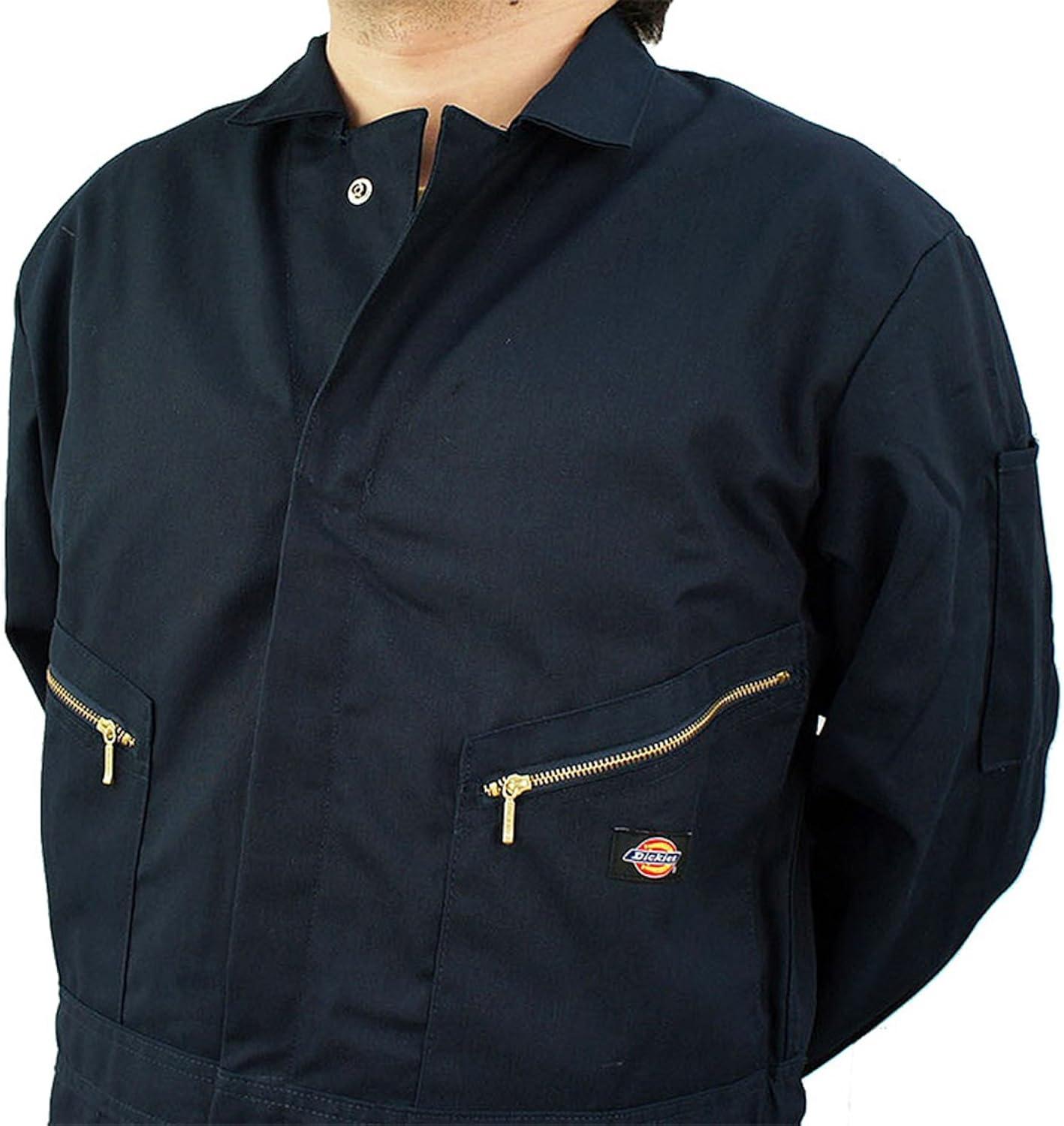 Dickies Mens and Big Mens Deluxe Blended Long Sleeve Coveralls