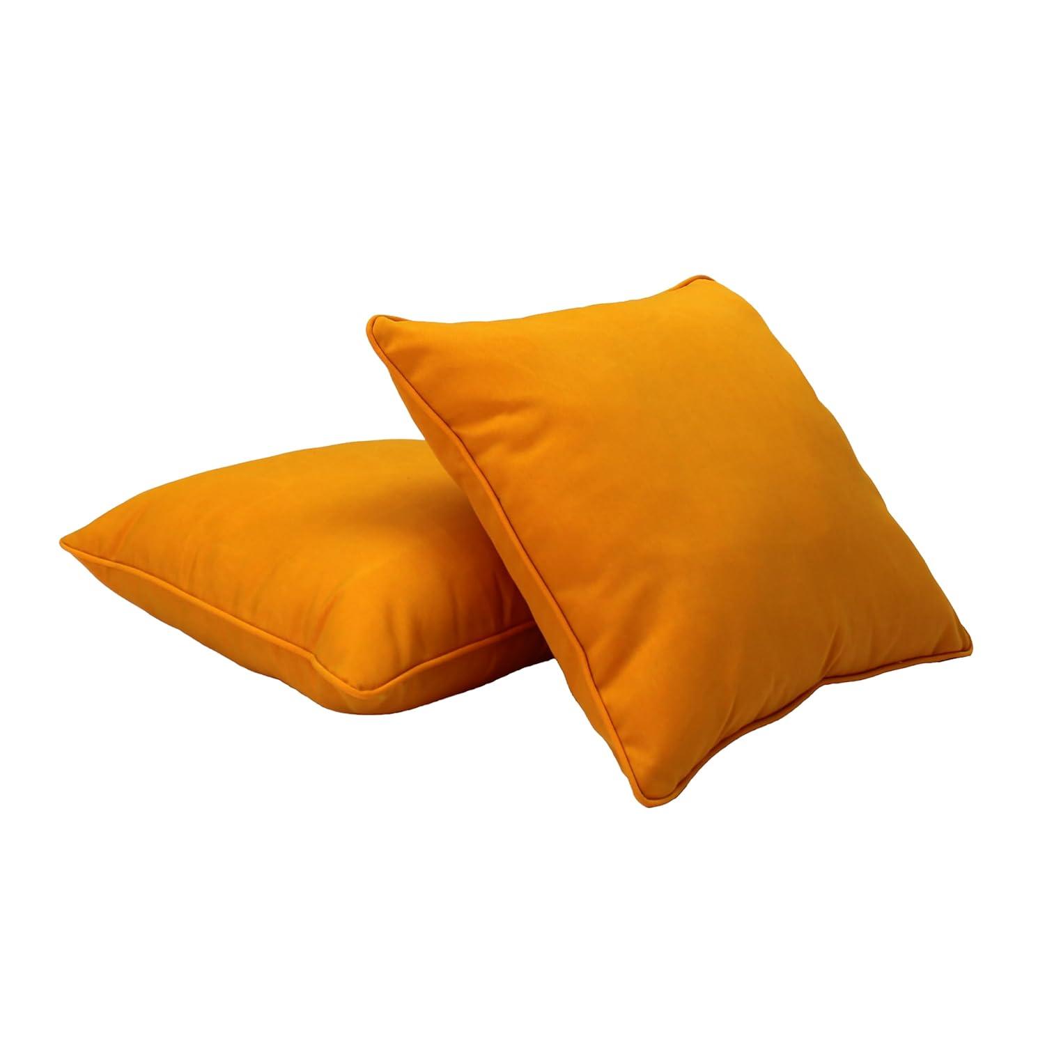 Element Synthetic Throw Square Indoor/Outdoor Pillow Cover & Insert (Set of 2)