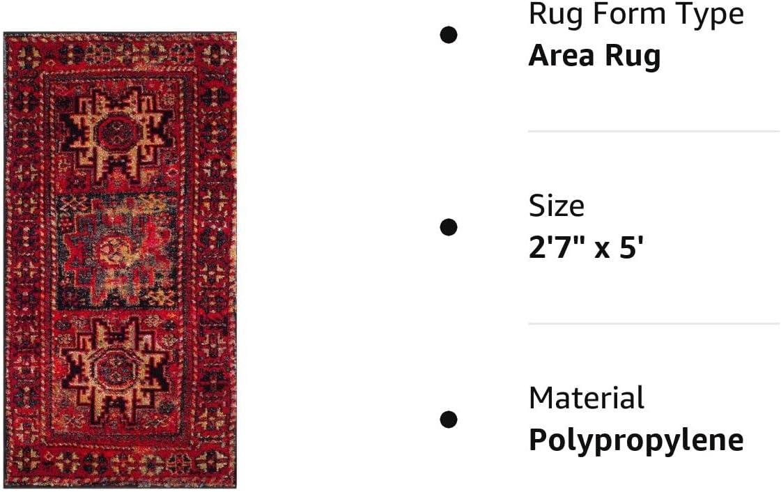 Vintage Hamadan VTH213 Power Loomed Area Rug  - Safavieh