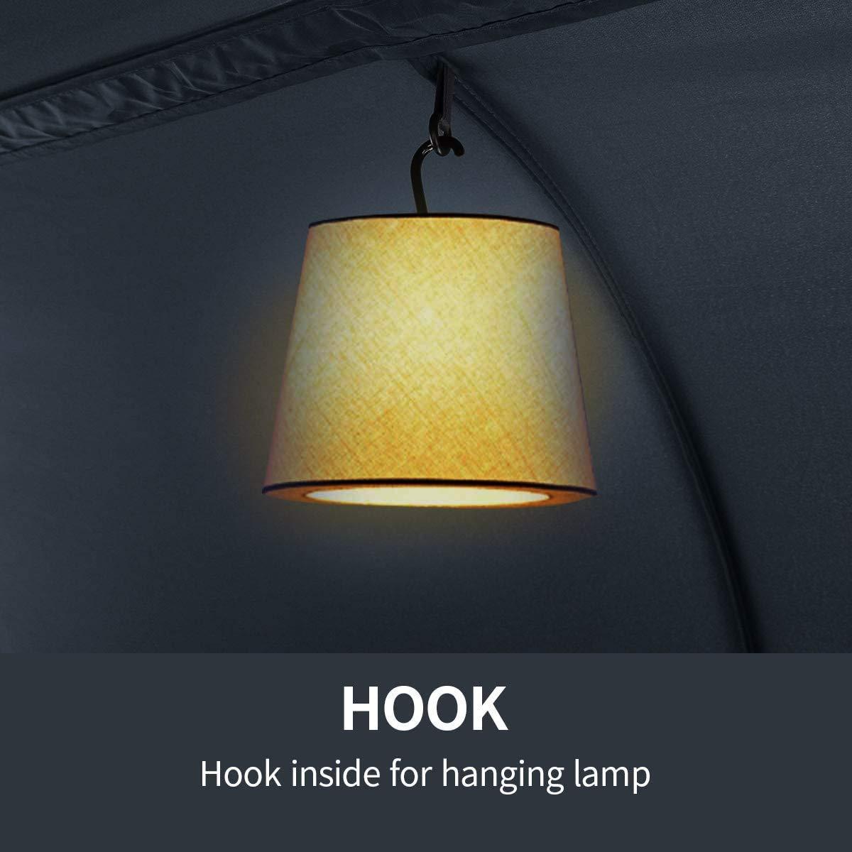 Bed Canopy Tent Privacy Space Twin Size Indoor Curtains Gray Cottage Unisex