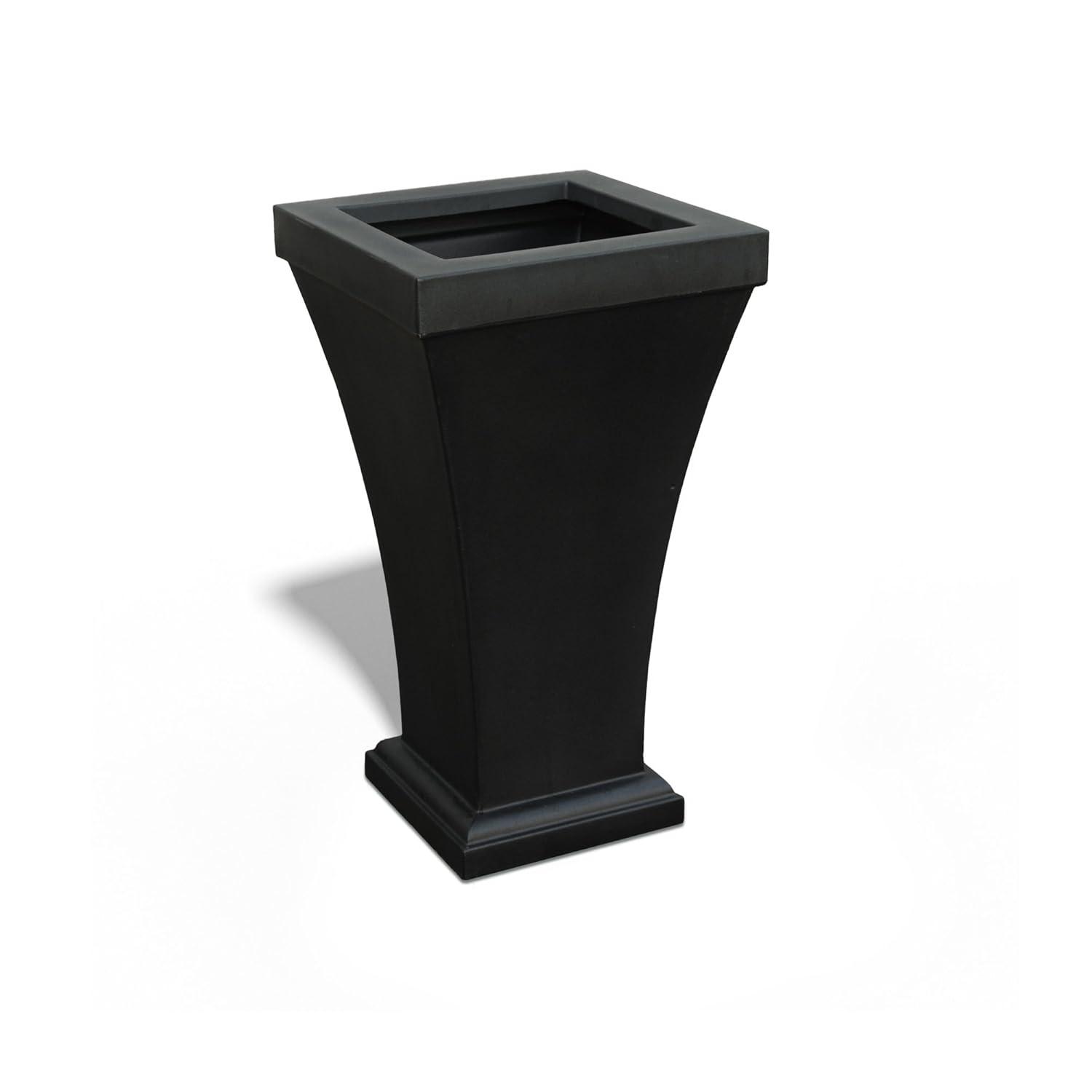 Mayne Inc. Bordeaux 28" Tall Resin Planter with Water Reservoir