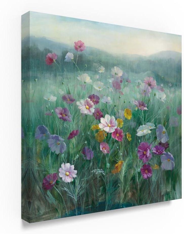 Trademark Fine Art -Danhui Nai 'Cosmos at Dawn' Canvas Art