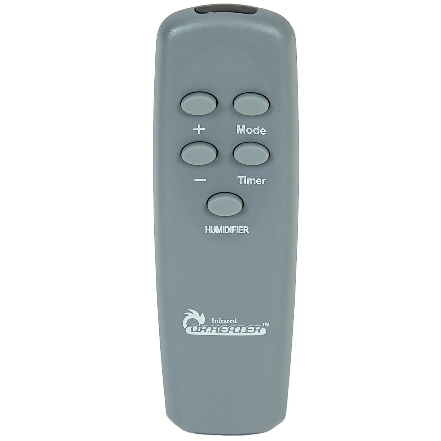 Dr. Infrared Heater DR. INFRARED HEATER DR-968H Indoor Portable Space Heater with Humidifier, 1500-Watt, Cherry