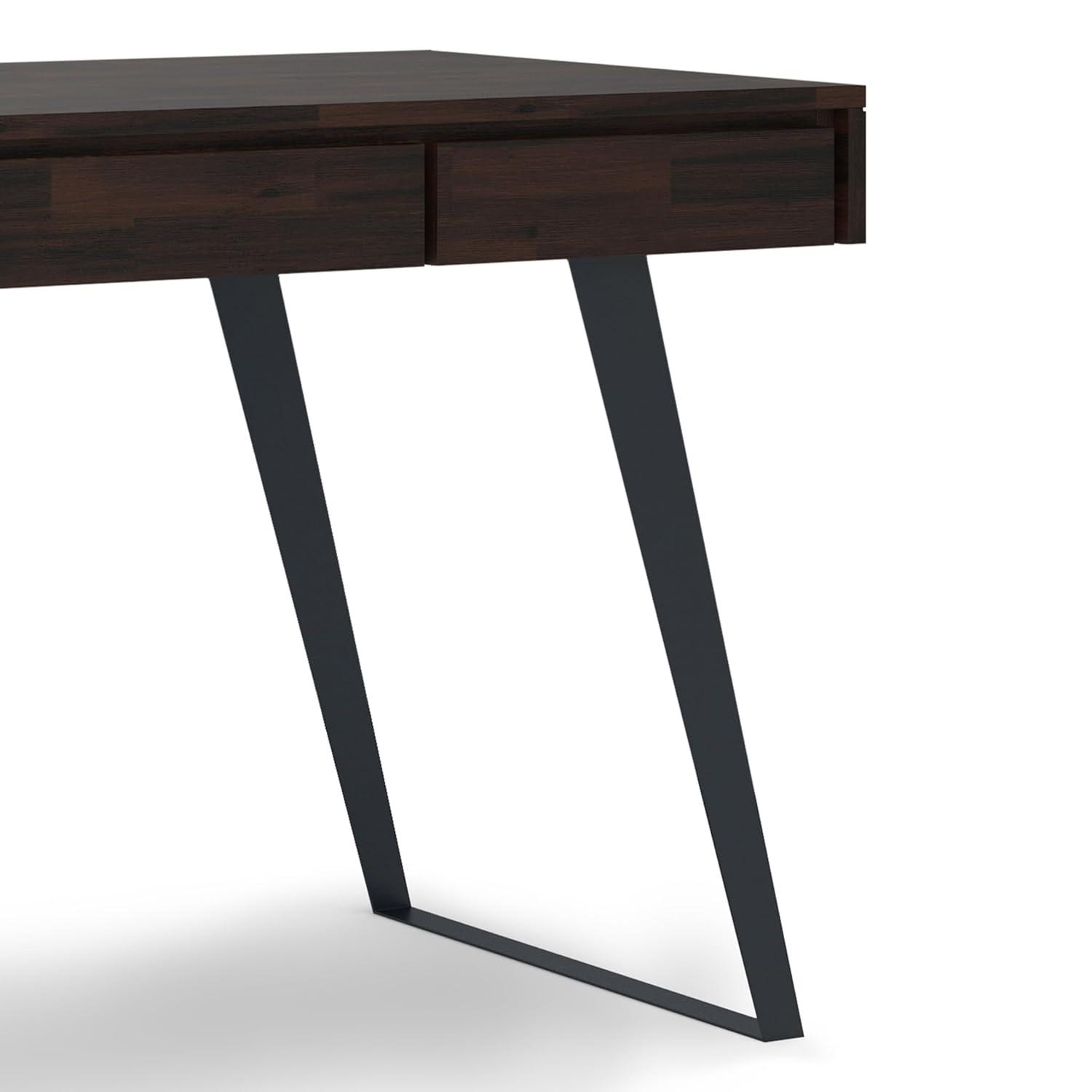 Simpli Home Lowry Solid Wood Desk