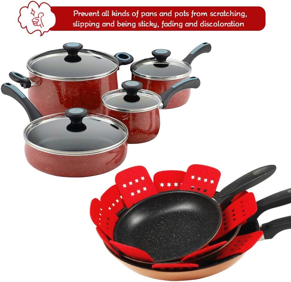 Red Star Design Pan Pot Protectors Set of 12