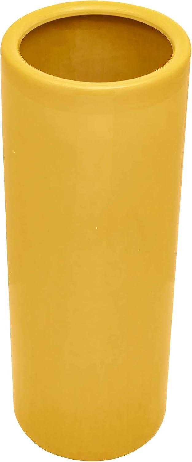 24" Bright Yellow Umbrella Stand