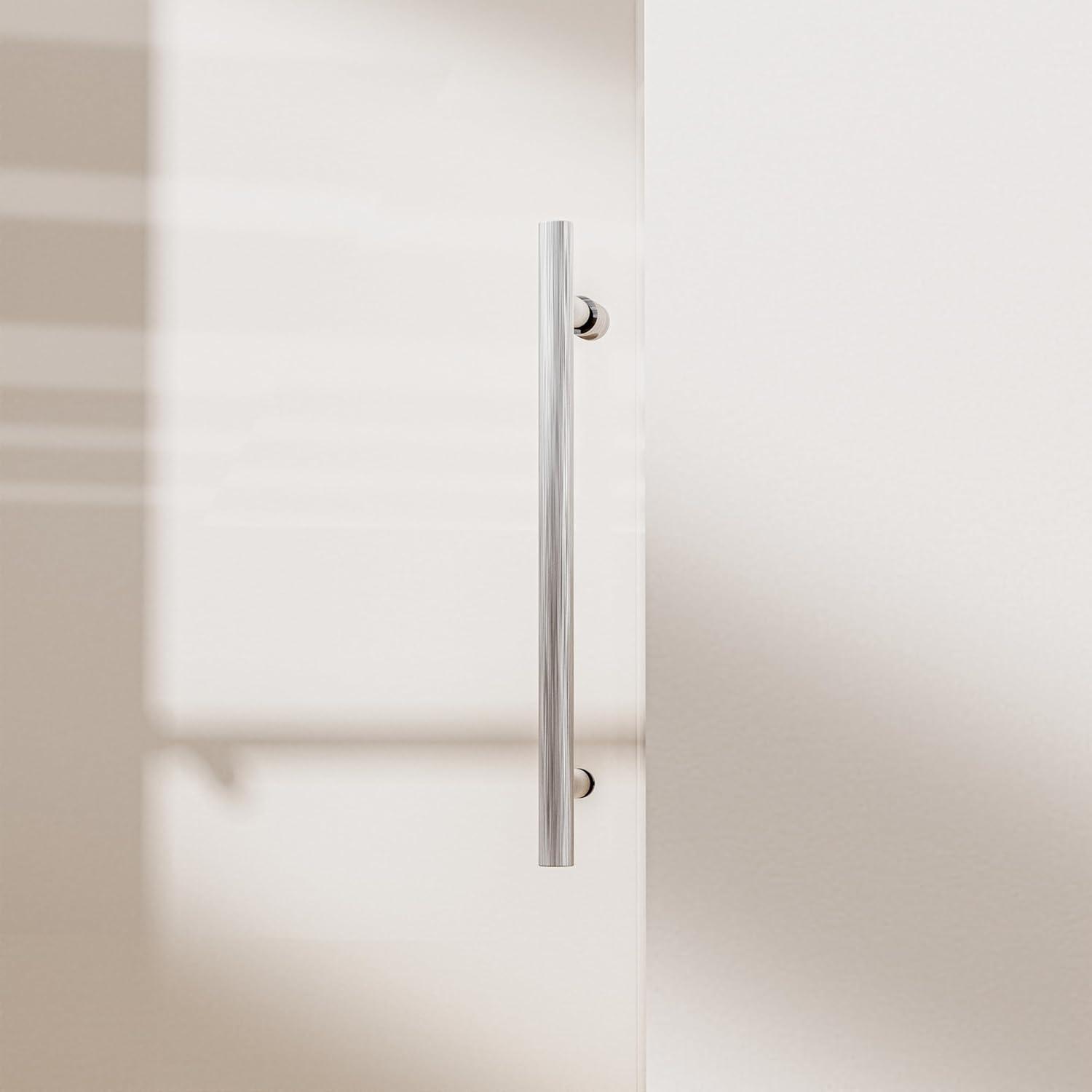 LILI 56-60"W x 76"H Dual Sliding Shower Door, Modern Style AADSH5676LL