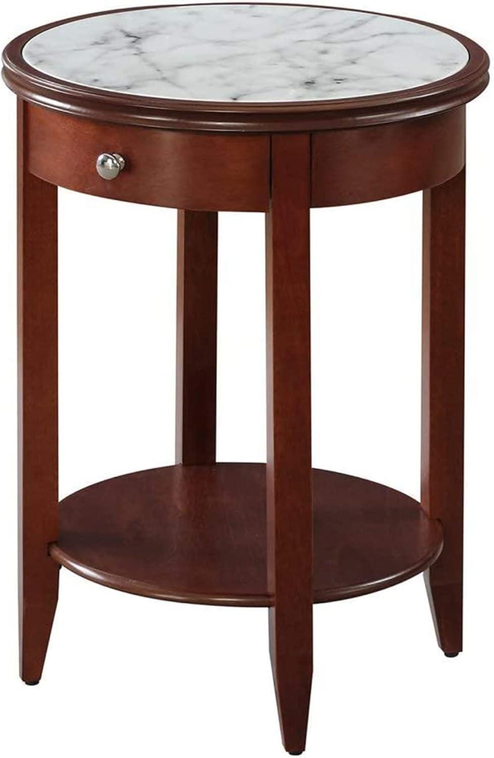 Convenience Concepts American Heritage Baldwin End Table with Drawer