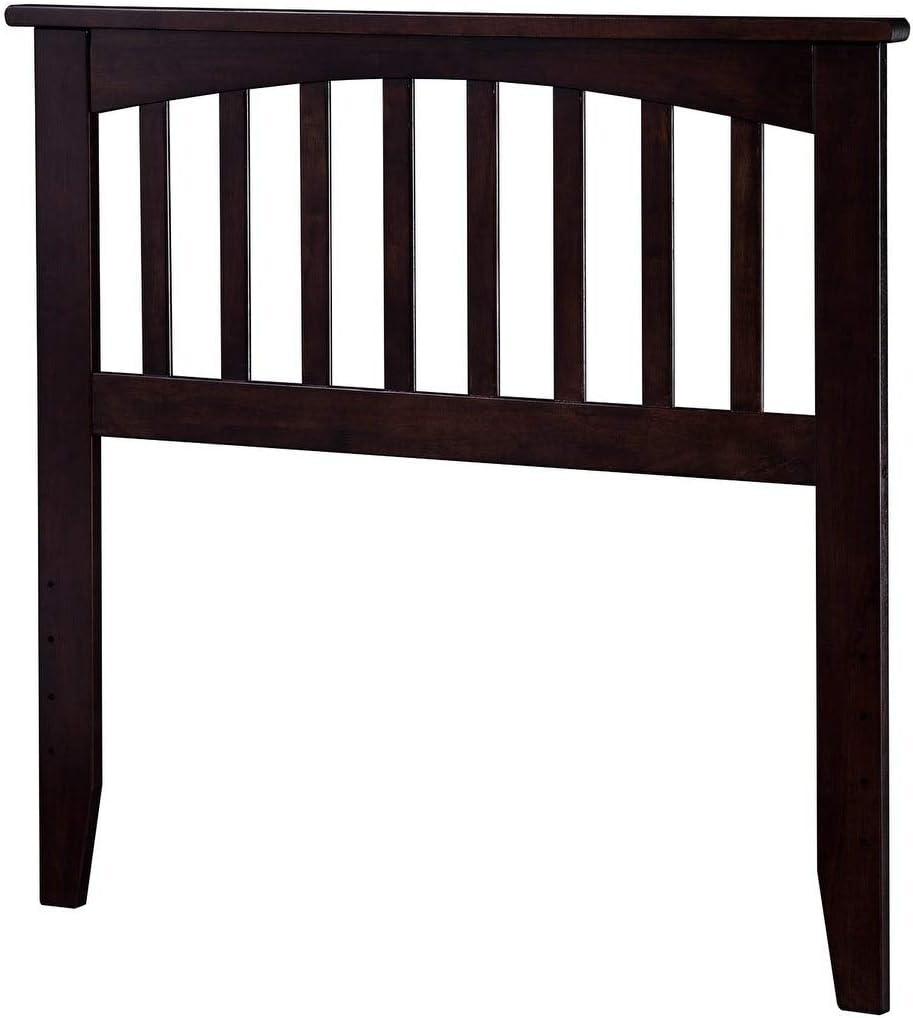AFI Furnishings Mission Queen Headboard with Turbo Charger in Espresso