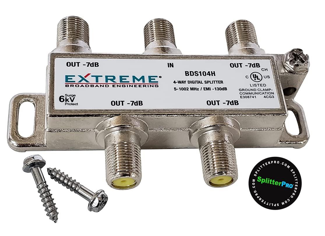 - Digital Splitters Professionals Install Every Day Across The U. S. A. 2-Way Coaxial Cable Splitter, 1 GHz