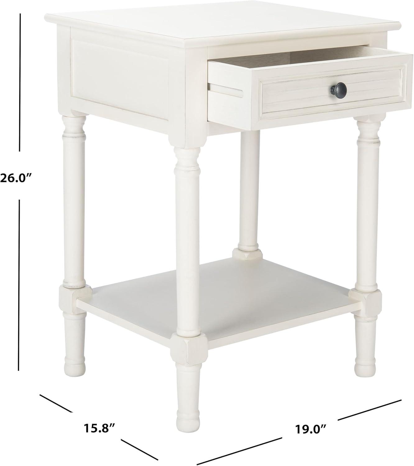 Russ End Table with Storage