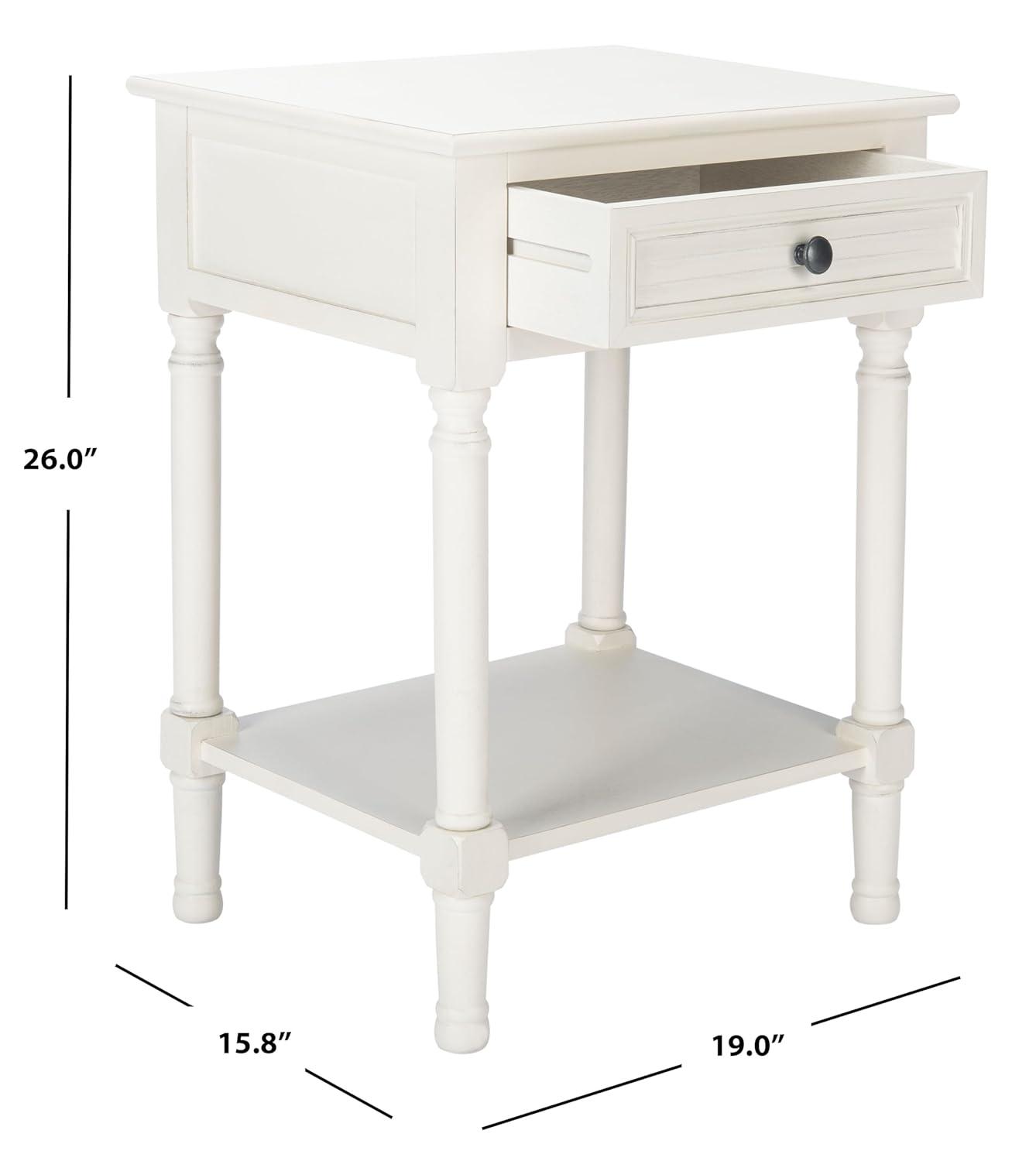 Russ End Table with Storage