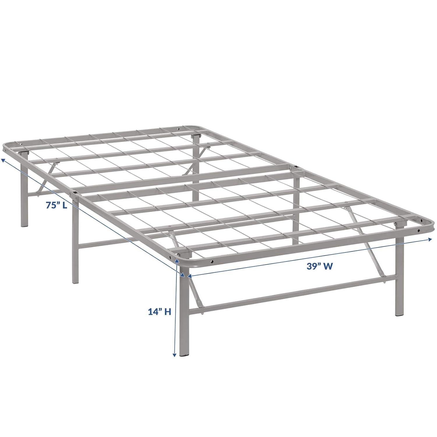 Modway Horizon Stainless Steel Bed Frame