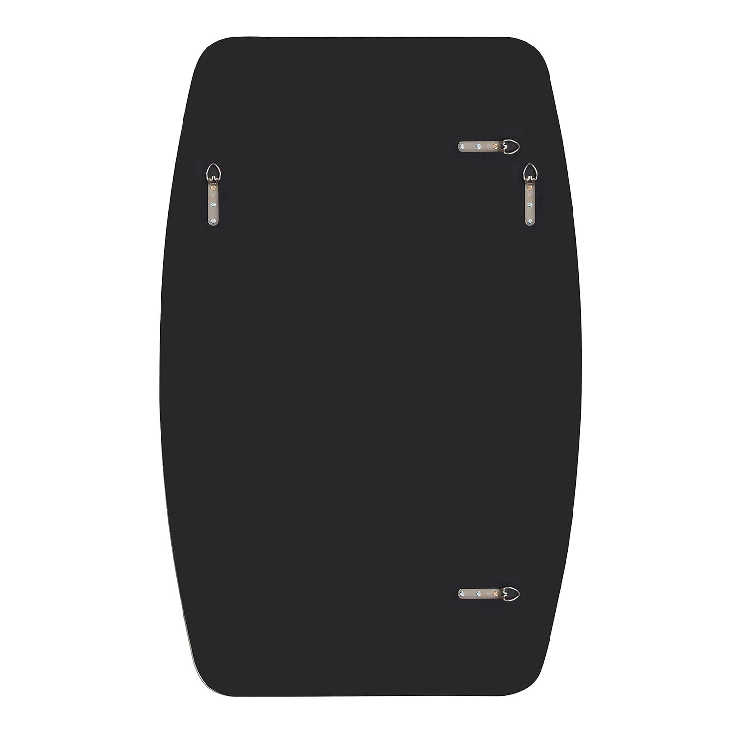 Kate and Laurel Caskill Rectangle MDF Full Length Mirror, 18x48, Bronze