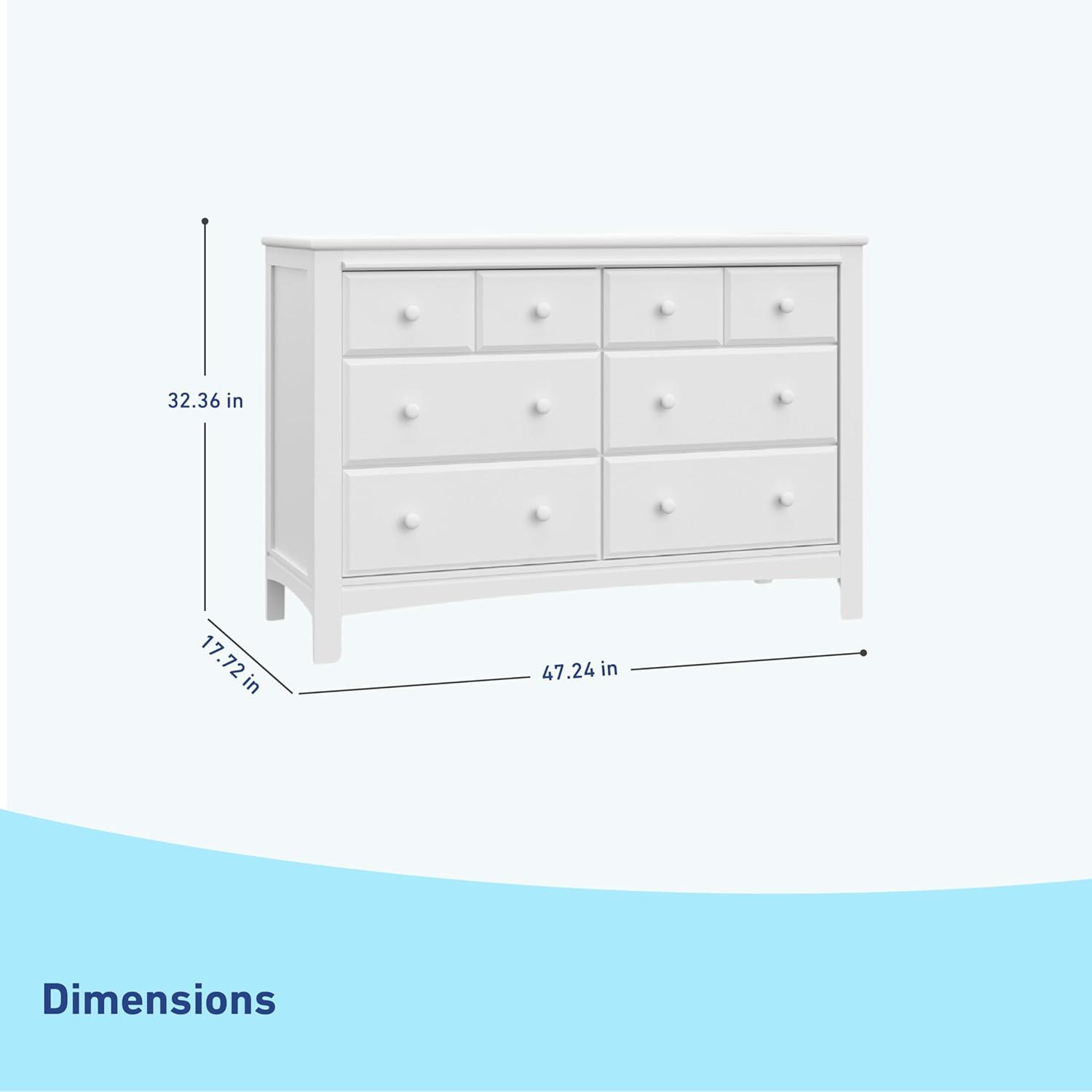Benton 6 Drawer Double Dresser