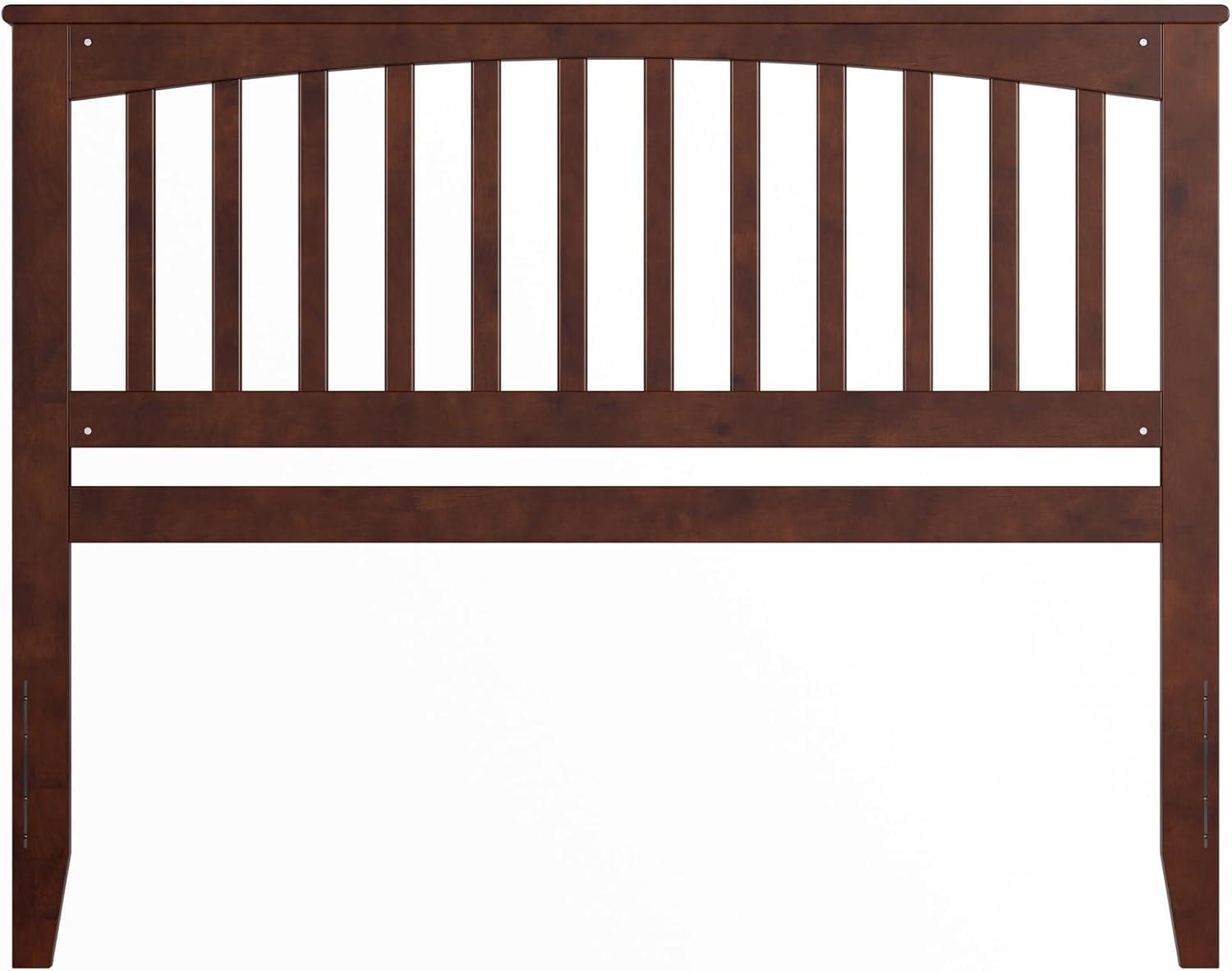 AFI Furnishings Mission Queen Headboard with Turbo Charger in Walnut