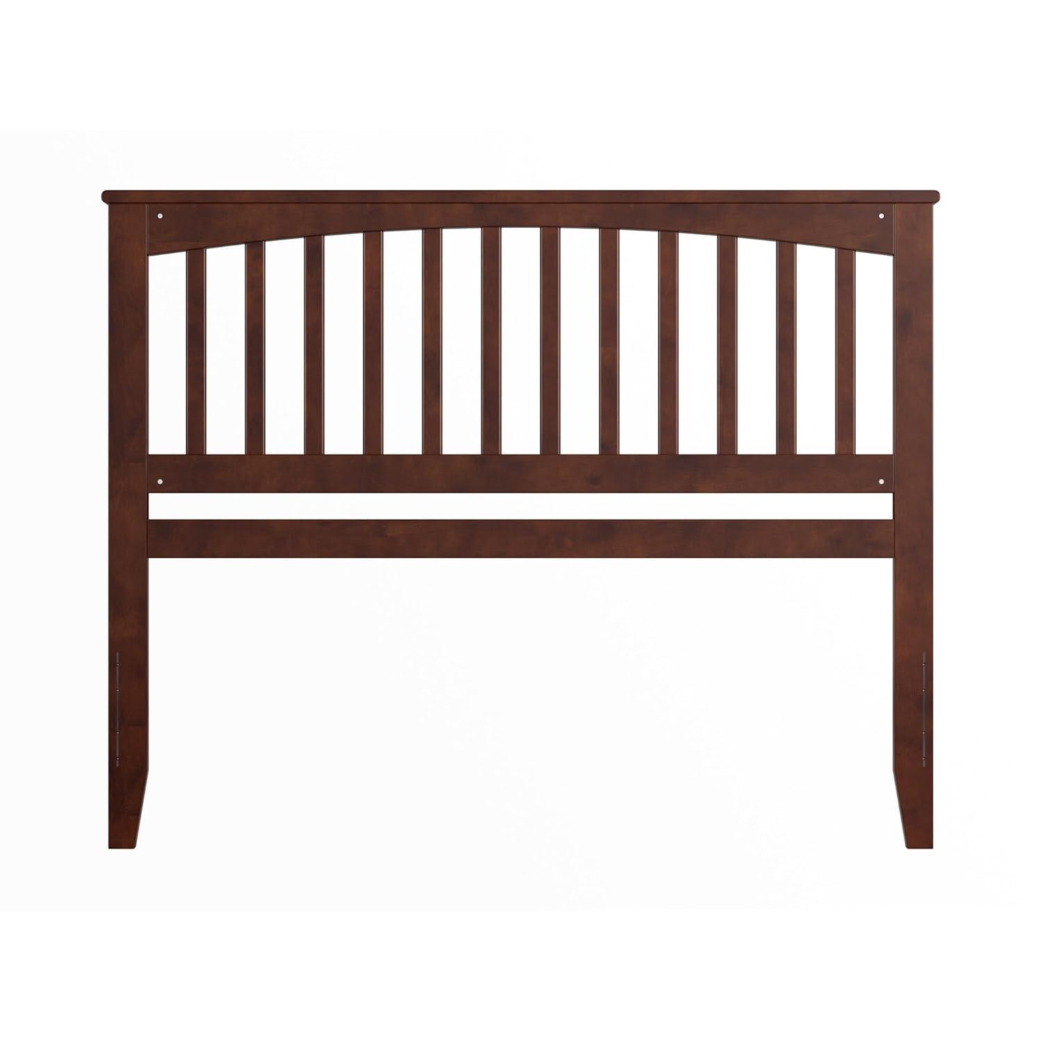 AFI Furnishings Mission Queen Headboard with Turbo Charger in Walnut