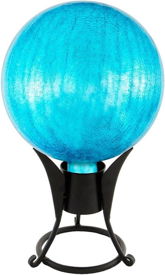 Achla G10-T-C 10 in. Gazing Globe  Teal  Crackle