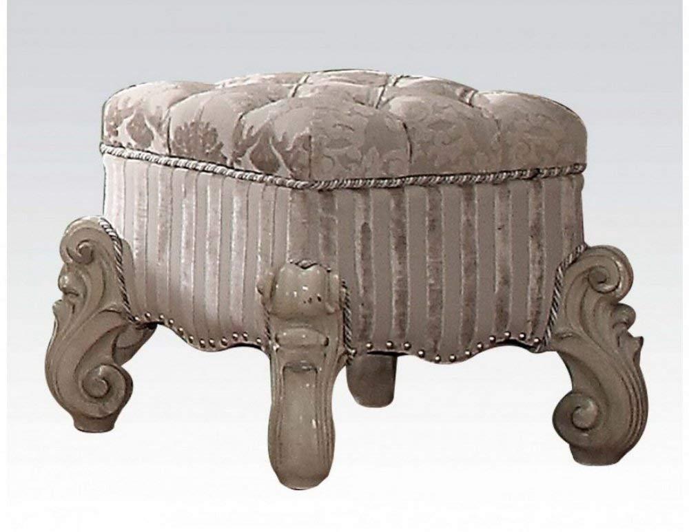 Andrew Home Studio Batisa Solid Wood Accent Stool