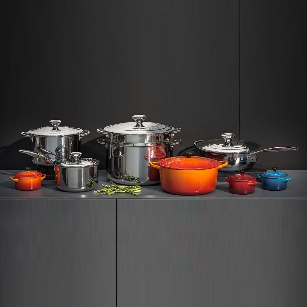 Le Creuset Le Creuset Stainless Steel Saucepan with Lid