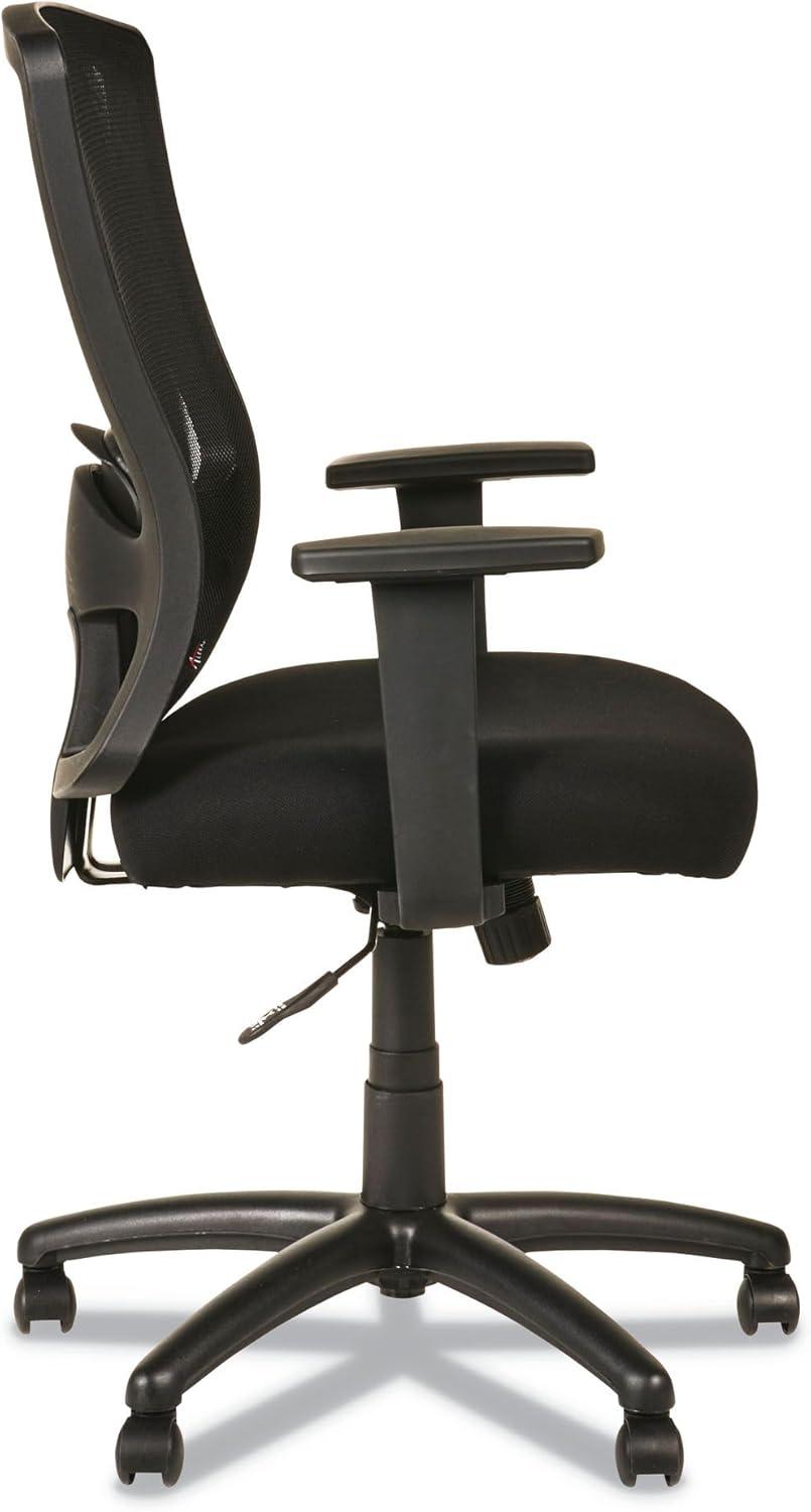 Alera Alera Etros Series High-Back Swivel/Tilt Chair, Supports Up to 275 lb, 18.11" to 22.04" Seat Height, Black