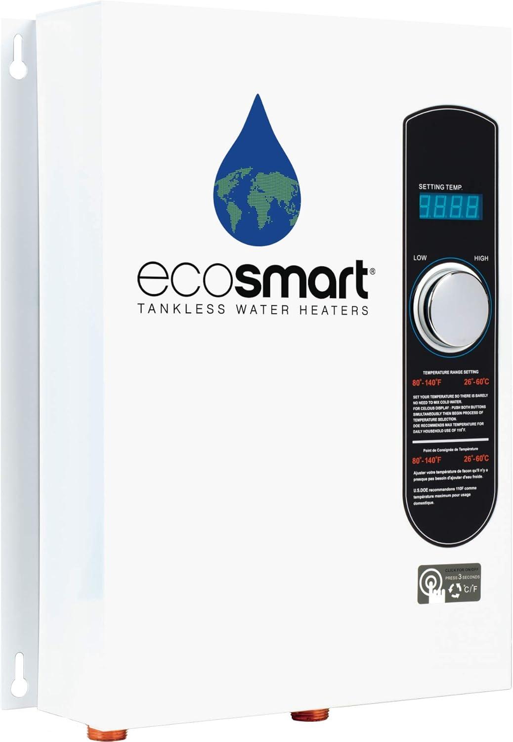 EcoSmart Electric Tankless Water Heater 18 kW