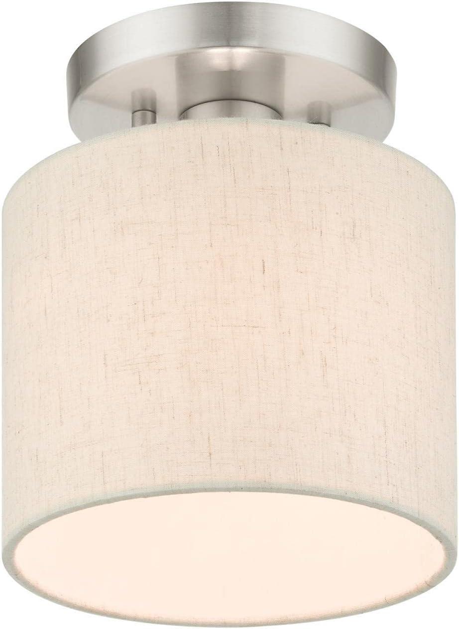 Darian Fabric Semi Flush Mount