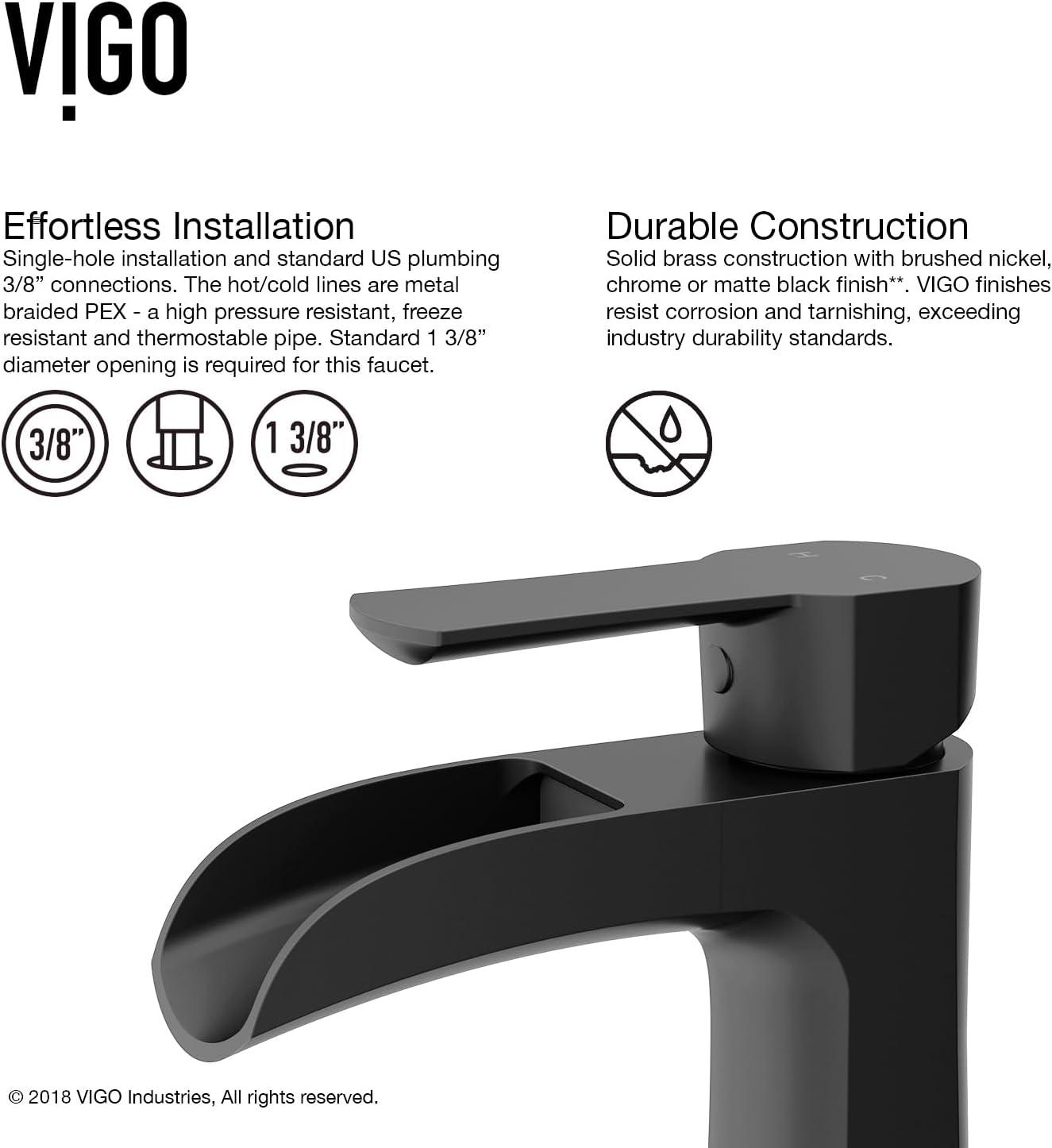 Paloma Single Hole Bathroom Faucet