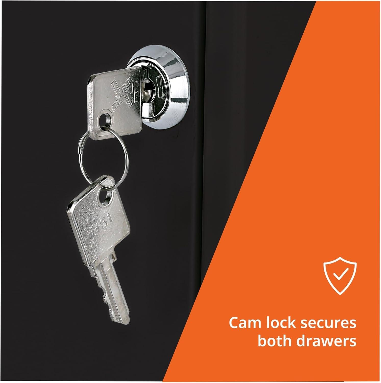 Inbox Zero Onetta Mobile 2-Drawer File Cabinet