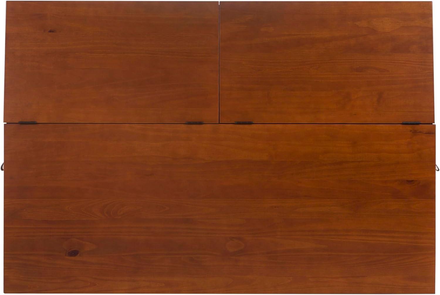 Memomad Cama Bali - Plataforma de Almacenamiento King Marco de Cama de Madera Resistente con Cajones y Más - Madera de Pino Macizo - sin Ruido - No Necesita Somier - Listones de Madera Incluidos (Cama Tamaño King, Madera Marrón Roble)