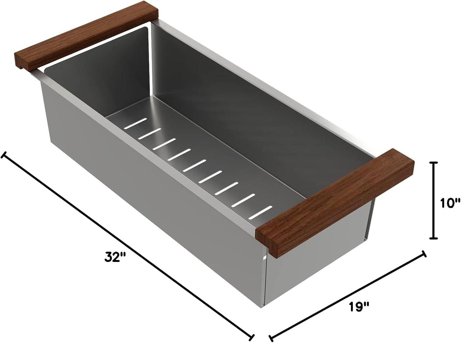 Glossy White Fireclay Farmhouse Drop-In Single Bowl Sink Kit