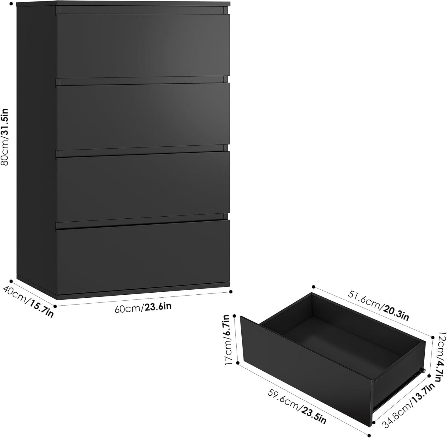 Braegan 4 - Drawer Dresser