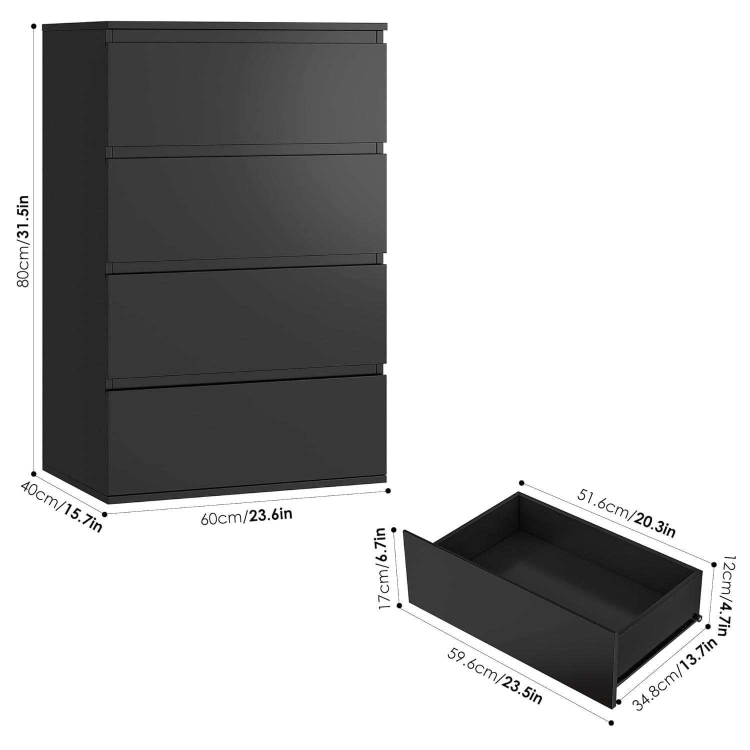 Braegan 4 - Drawer Dresser