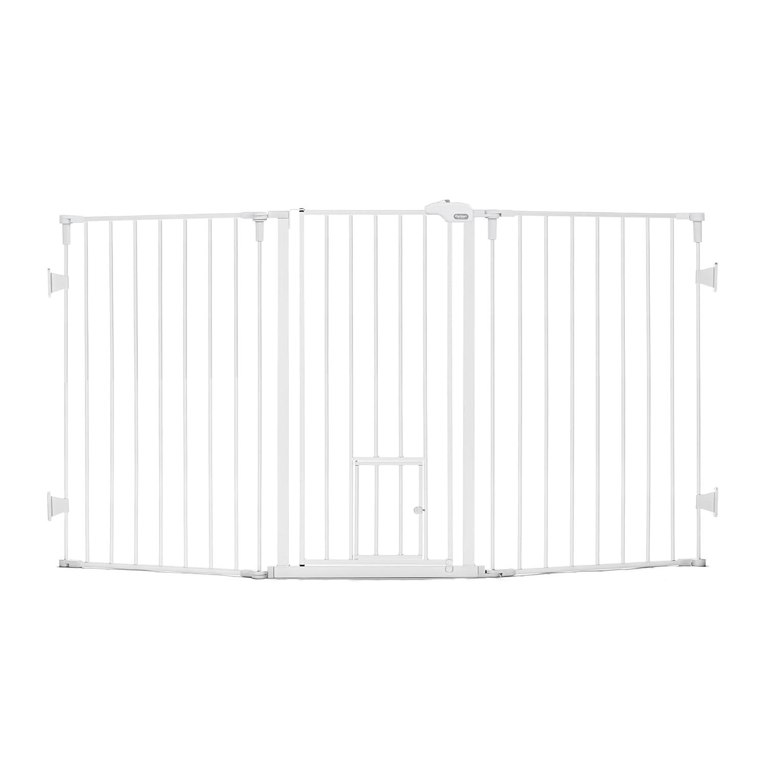 Carlson Pet Products Flexi Pet Gate & Reviews | Wayfair