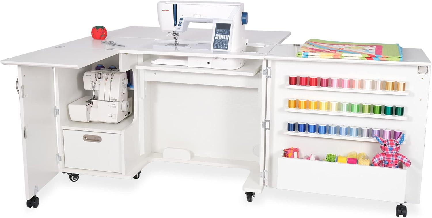 Arrow Sewing Wallaby Sewing Cabinet with Hydraulic Machine Lift by Kangaroo Sewing Furniture