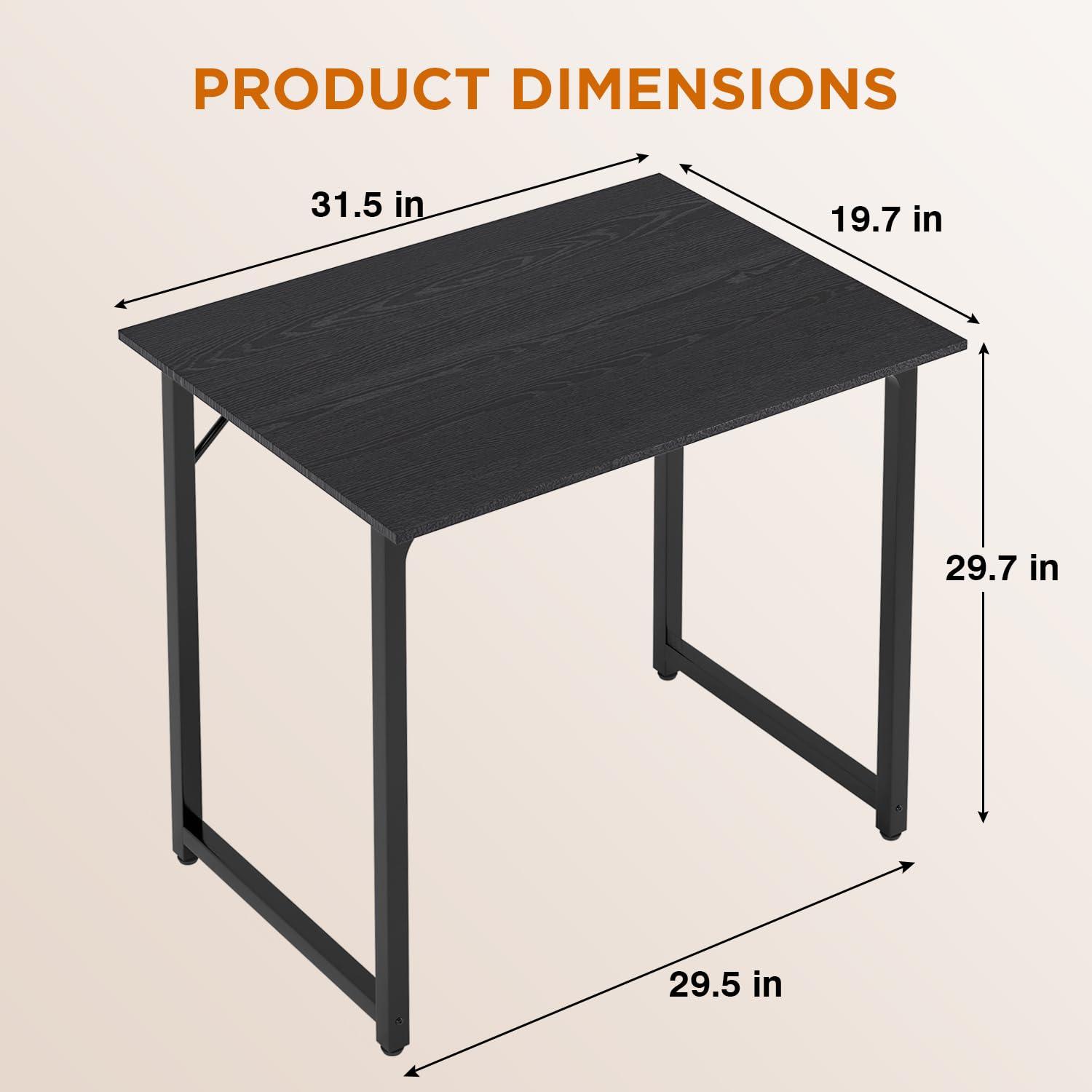 LIUYUDIY 32/39/47 inch Computer Desk Study Writing Table, Adjustable feet, Modern Furniture for Home Office