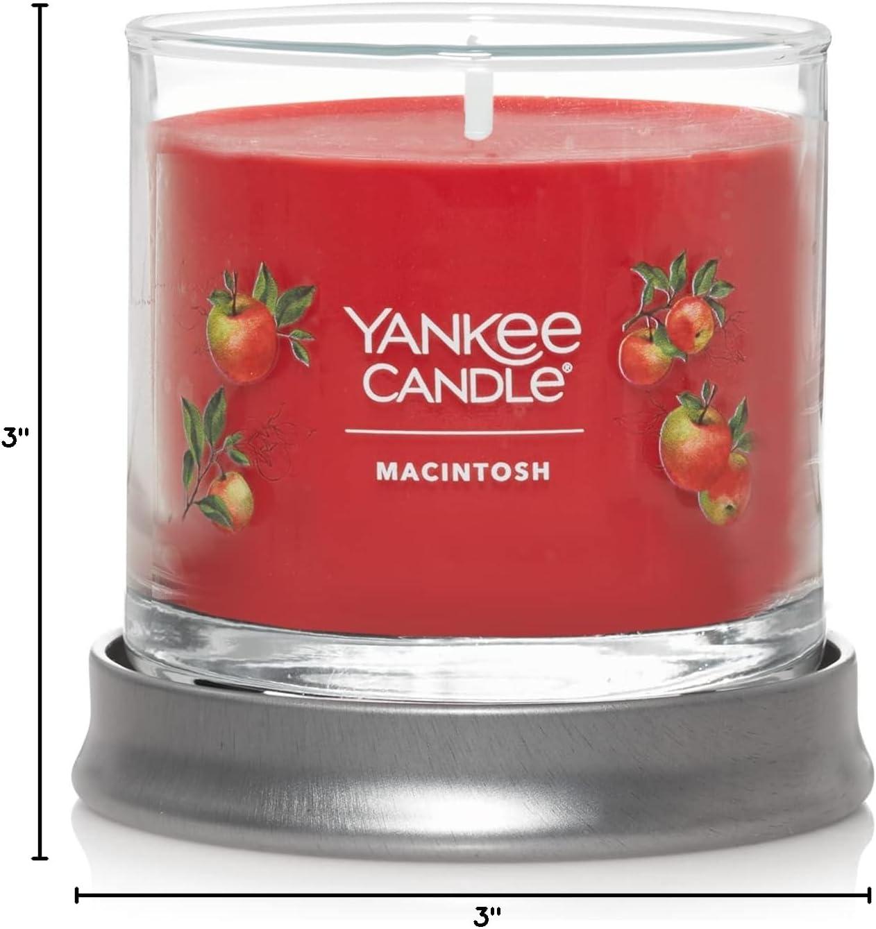 YANKEE CANDLE Signature Macintosh Scented Tumbler Candle & Reviews | Wayfair