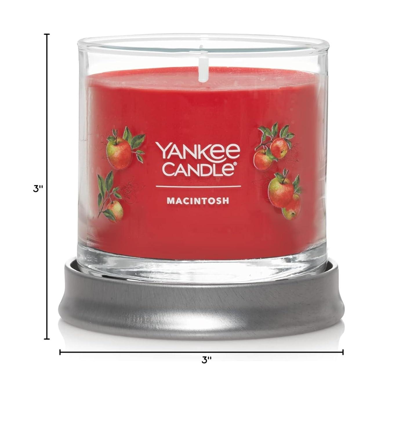 YANKEE CANDLE Signature Macintosh Scented Tumbler Candle & Reviews | Wayfair
