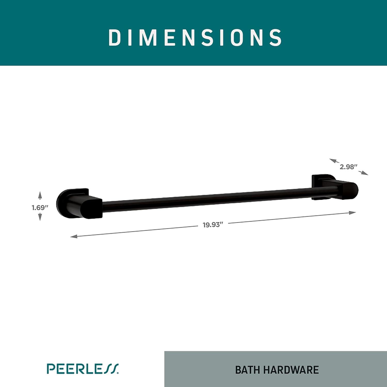 Peerless Faucets Xander 1 Wall Towel Bar PA619-18BL