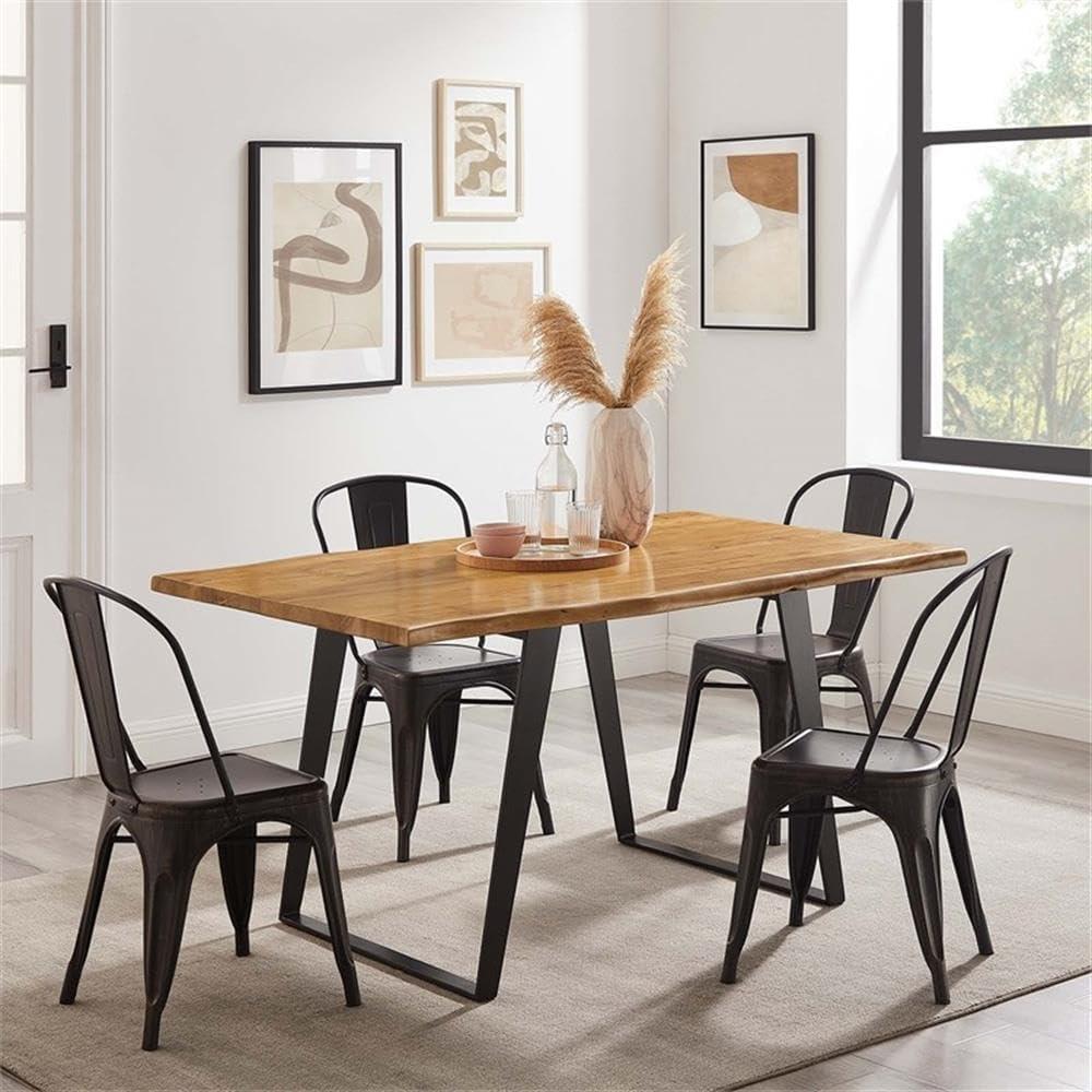 Modway Modway Viggo 60" Live Edge Acacia Wood Dining Table