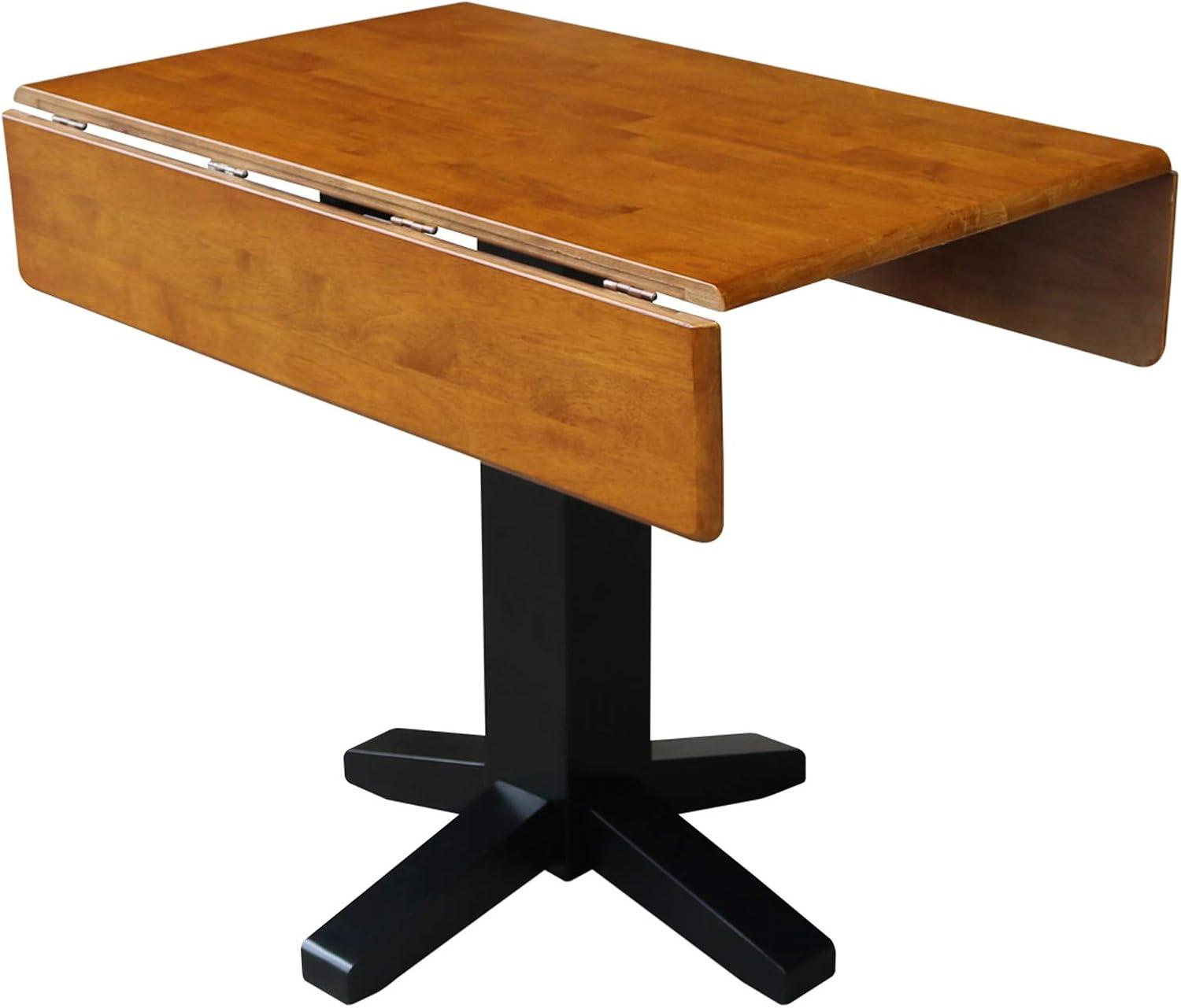 36" Sanders Square Dual Drop Leaf Dining Table - International Concepts