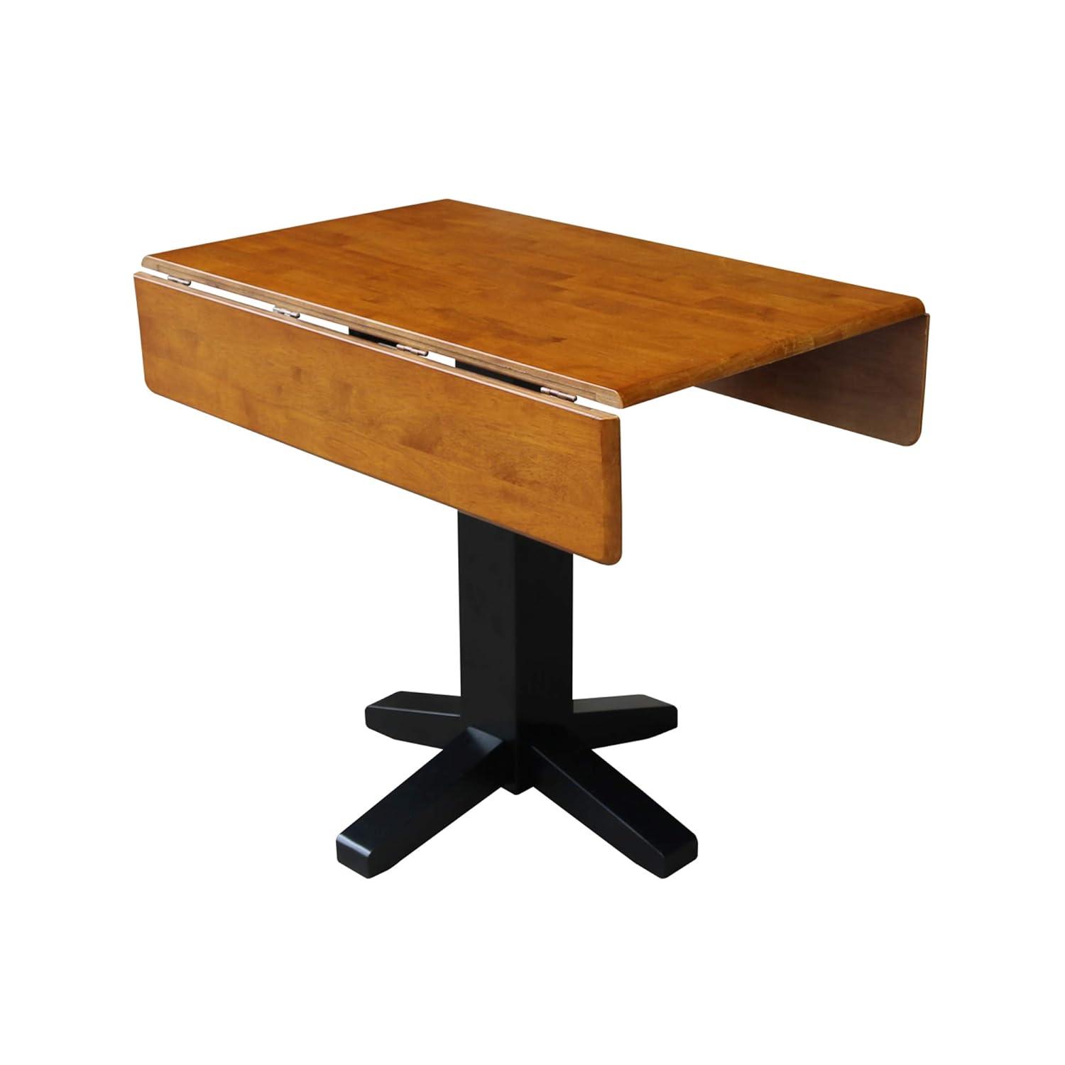 36" Sanders Square Dual Drop Leaf Dining Table - International Concepts