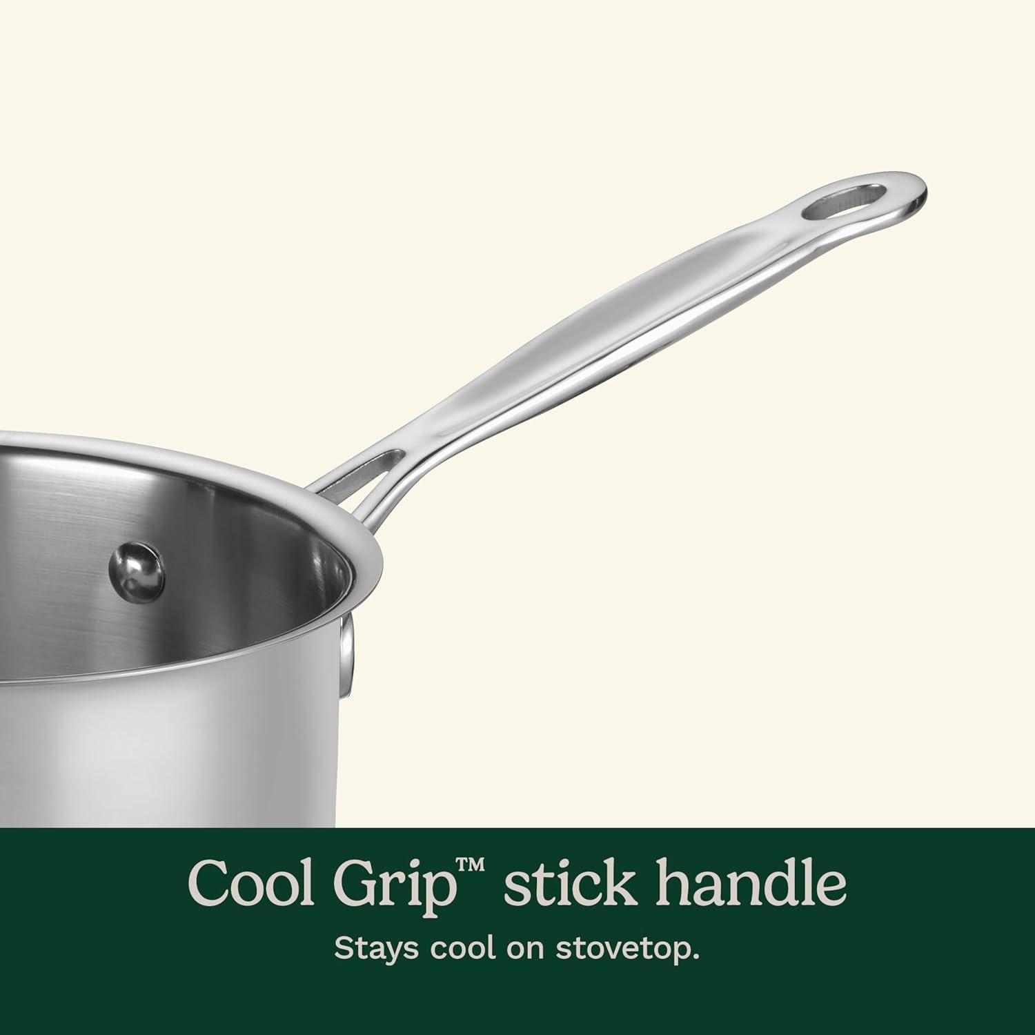 Cuisinart Cuisinart Chef's Classic Stainless Steel 1.5 Quart Saucepan with Lid