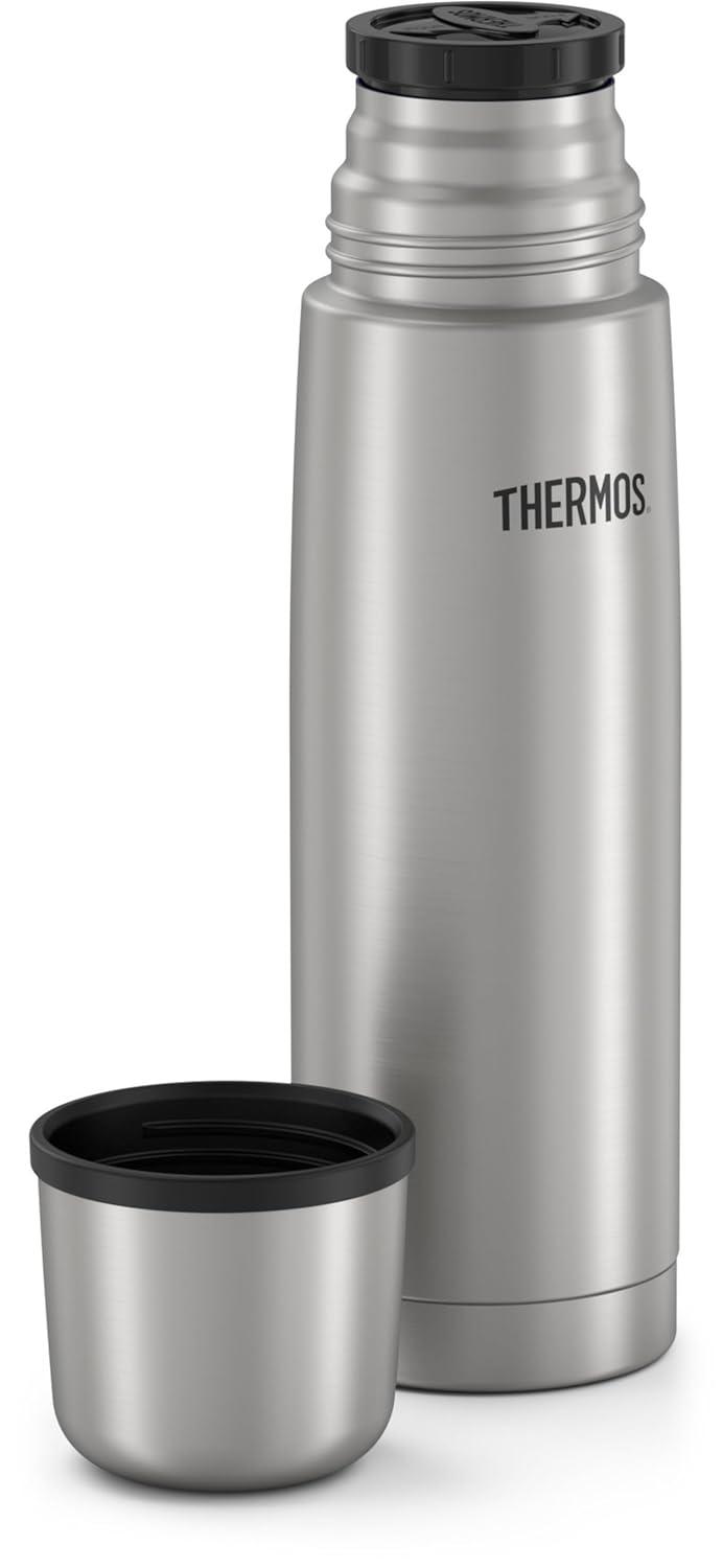 Thermos Vacuum Insulated Compact Beverage Bottle - 16 oz. - Silver/Black